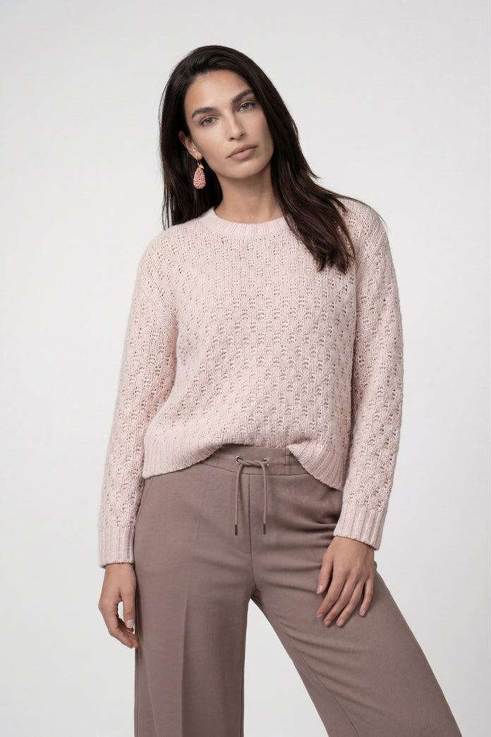 Monari Knitted Jumper with Ajour Structure