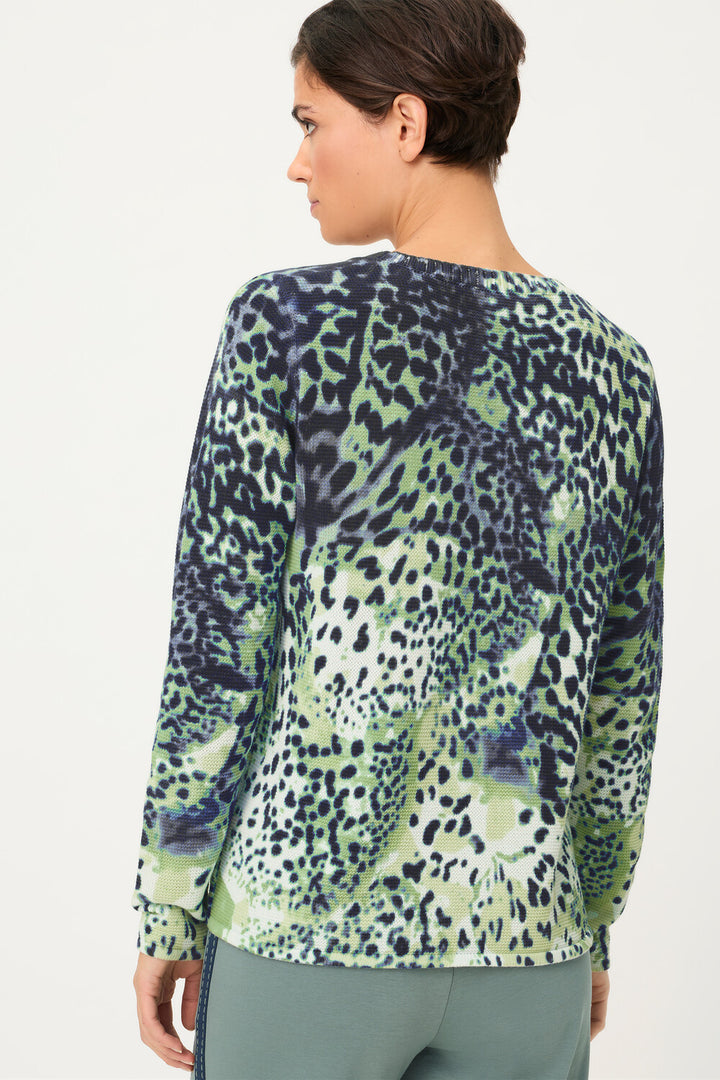 Olsen Panneaux Print Top