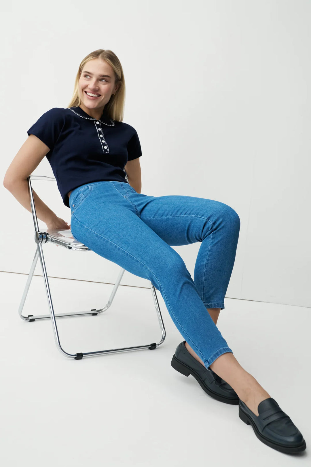 Anna Montana Jump In Slim 7/8 Summerstone Jeans
