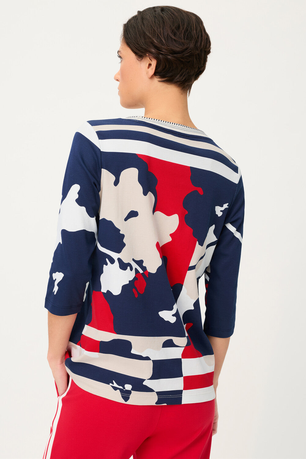 Olsen Blue Long Sleeve Top