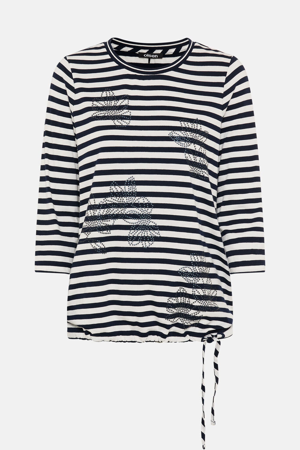 Olsen Blue Long Sleeve Top
