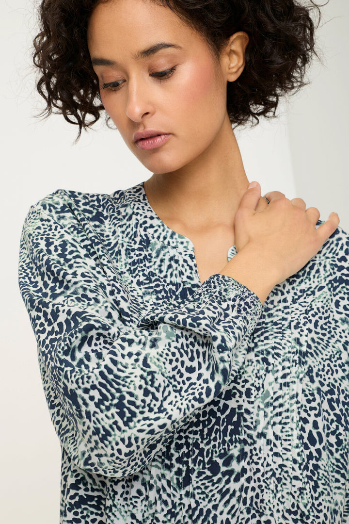 Olsen Multi Print Blouse