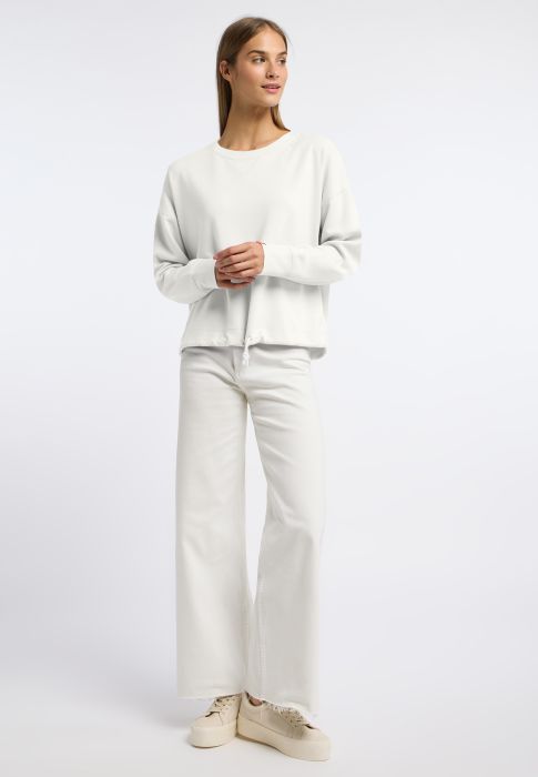 Frieda & Freddies Off White Sweatshirt