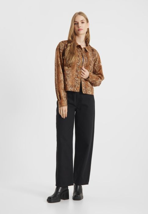 Frieda & Freddies Snake Print Jacket