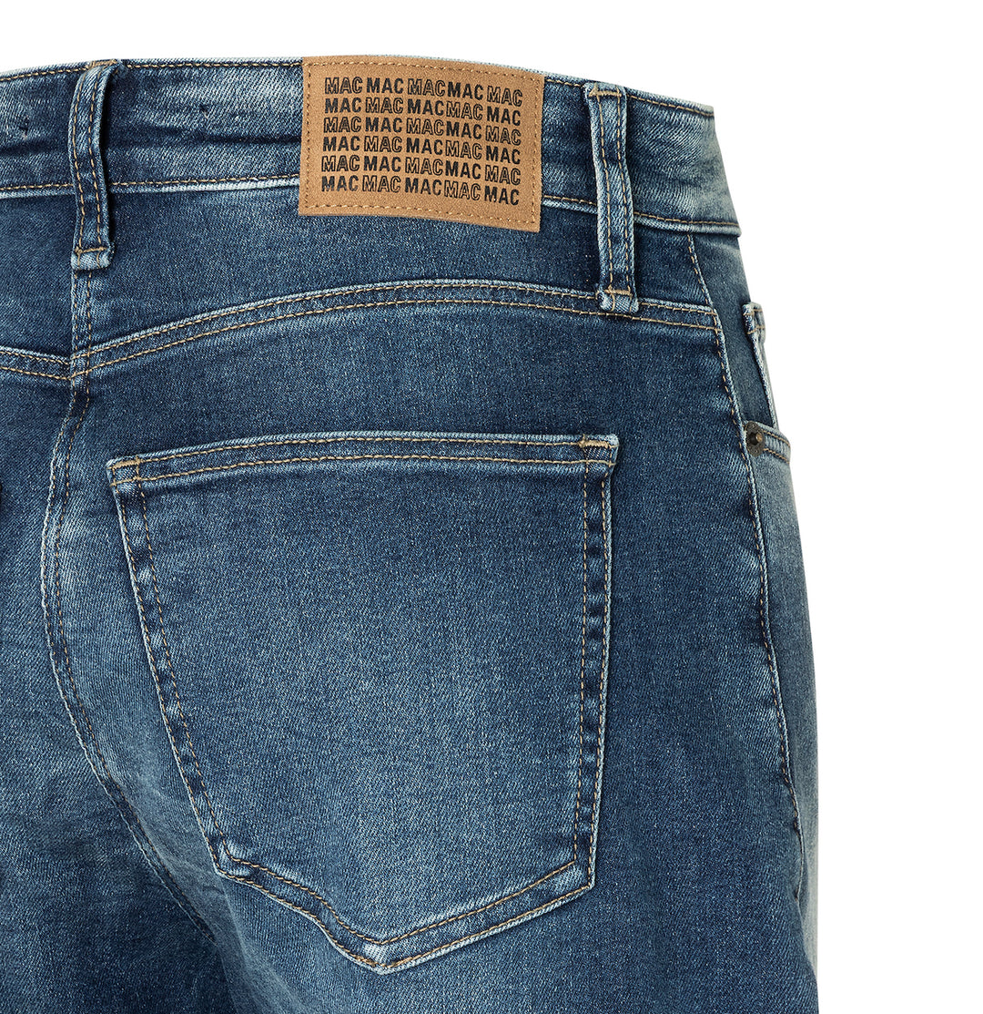 Mac Jeans Danni Barrel Stormy Tinted Denim Jeans