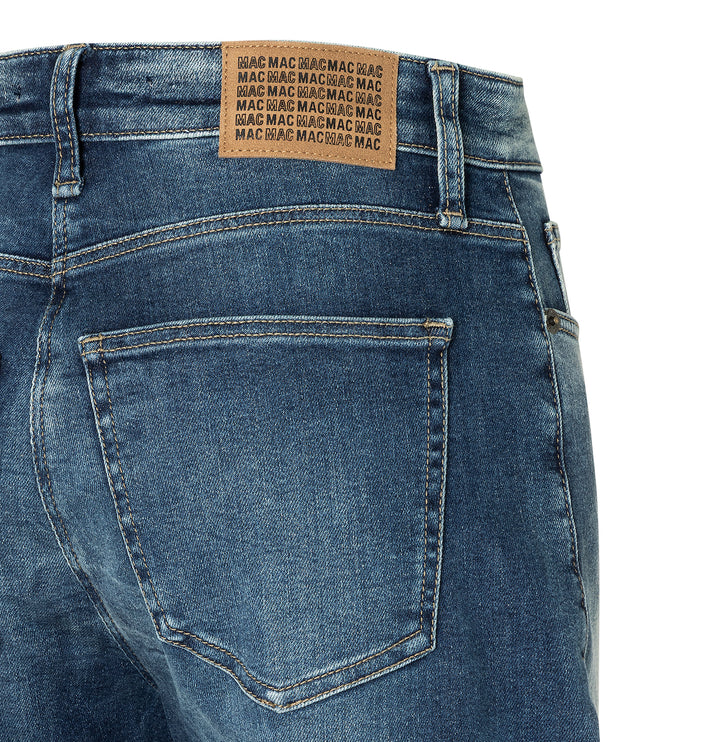 Mac Jeans Danni Barrel Stormy Tinted Denim Jeans