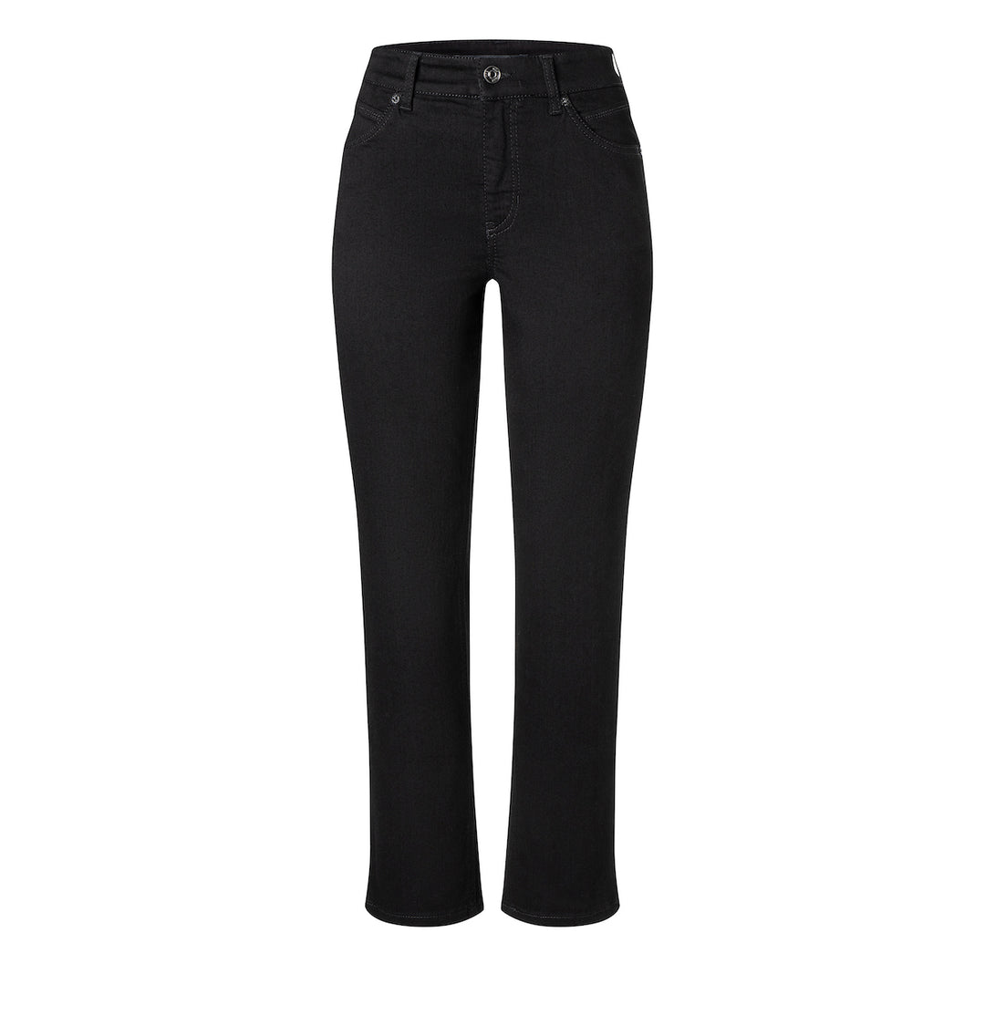 Mac Jeans Melanie Straight Leg Black Jeans