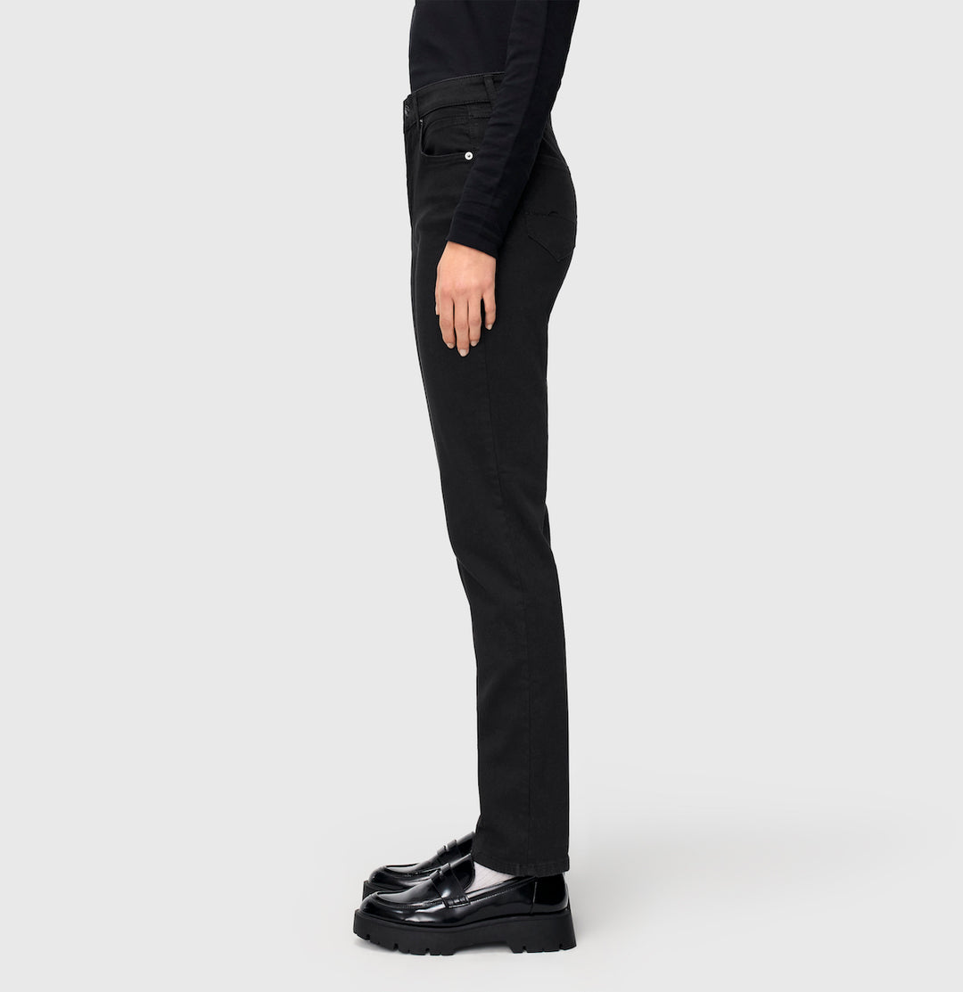 Mac Jeans Melanie Straight Leg Black Jeans