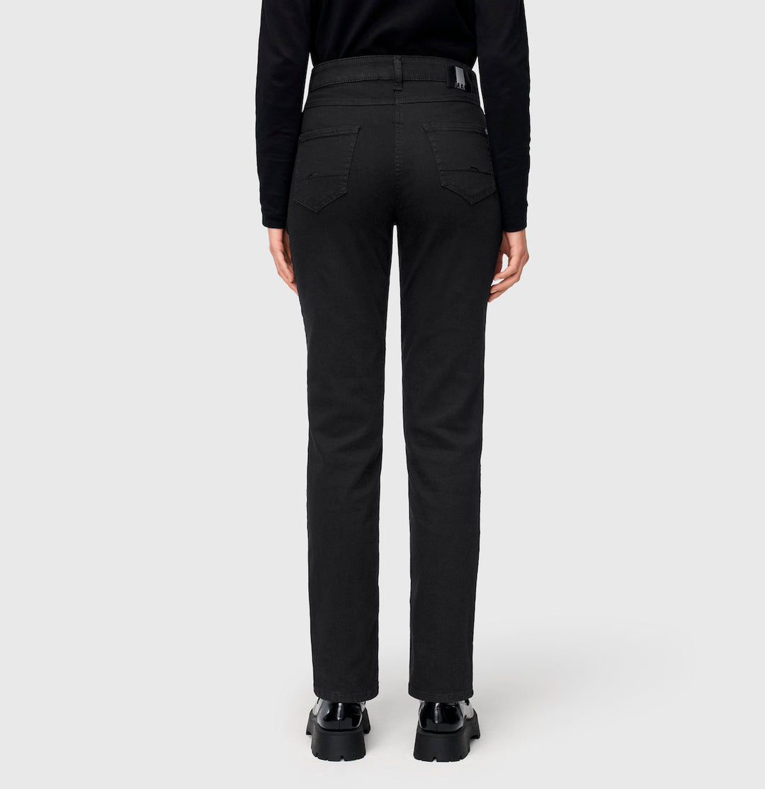 Mac Jeans Melanie Straight Leg Black Jeans