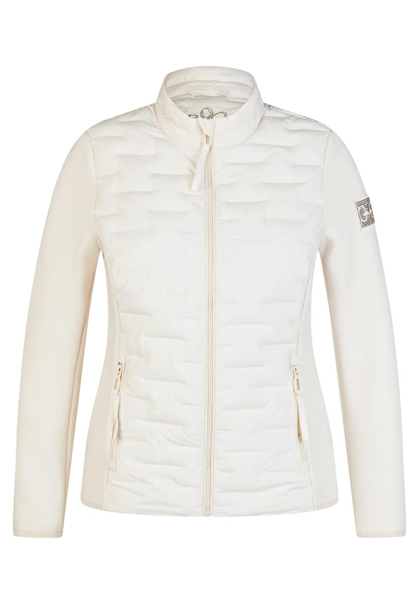 Rabe Off White Quilt Jacket