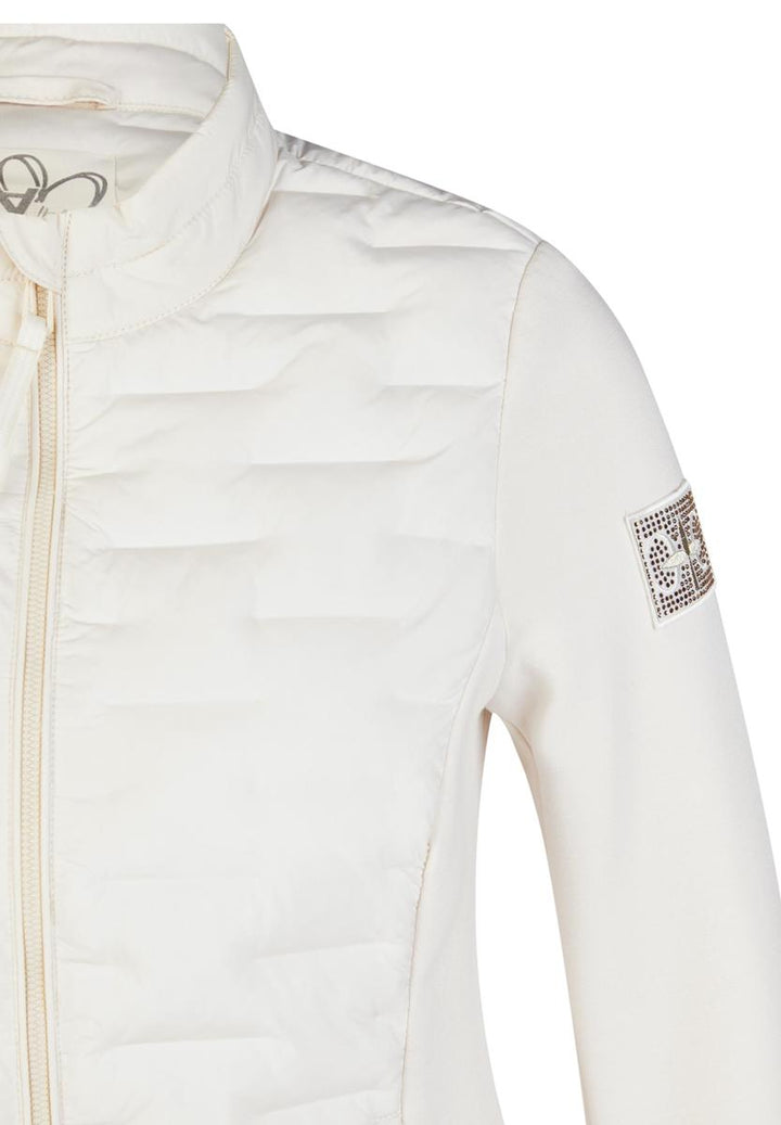 Rabe Off White Quilt Jacket
