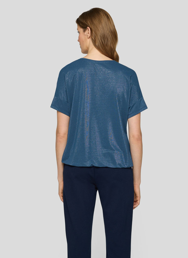 Rabe Navy All-Over Print Top
