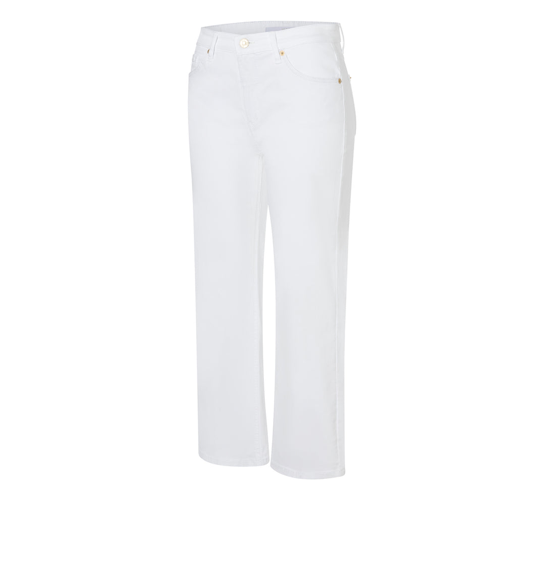 Mac Jeans Culotte White Lightweight Denim Jeans