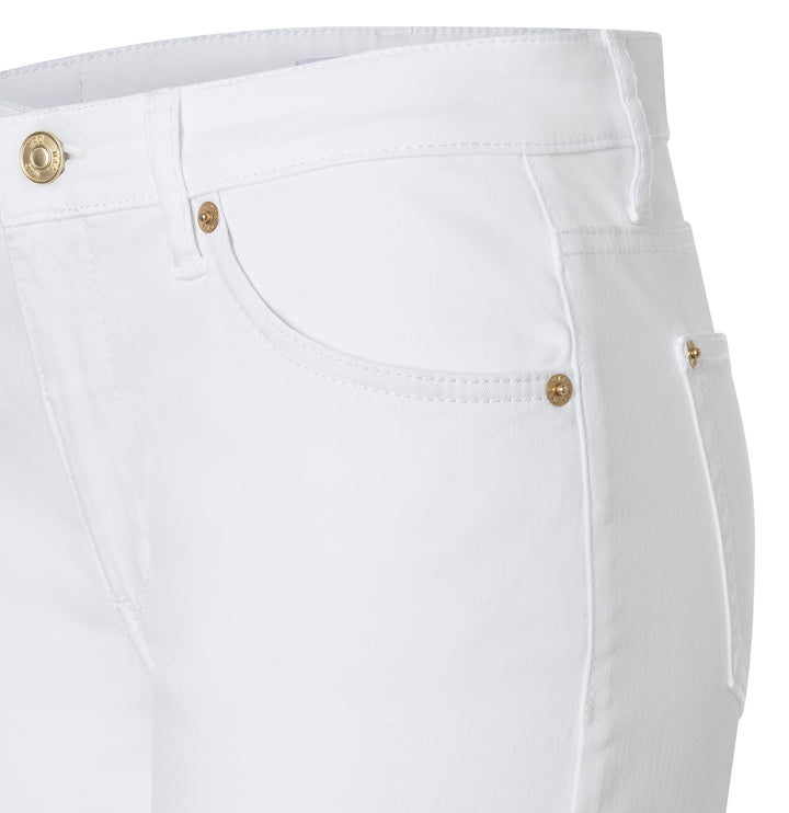 Mac Jeans Culotte White Lightweight Denim Jeans