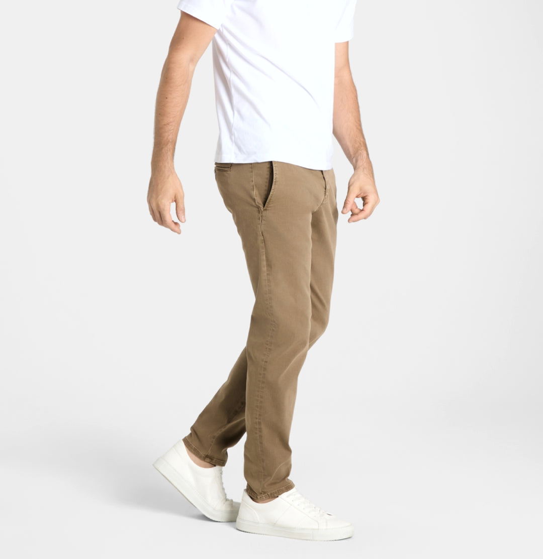 Mac Jeans Driver Pants Chino, Chocolate Mousse