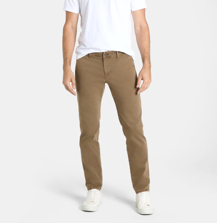 Mac Jeans Driver Pants Chino, Chocolate Mousse