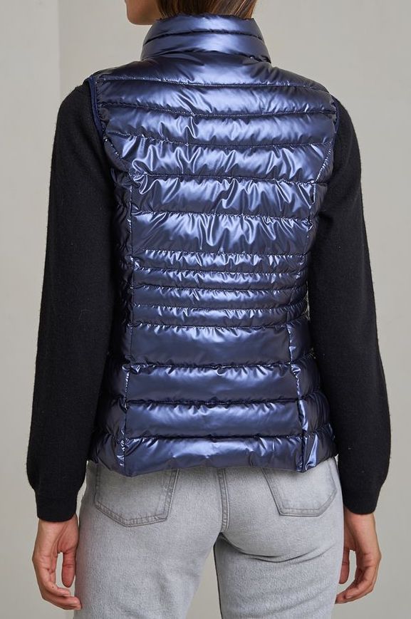 Lightweight Metallic Down Gilet