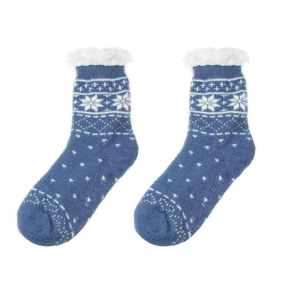 Nordic Christmas Thick Fluffy Socks