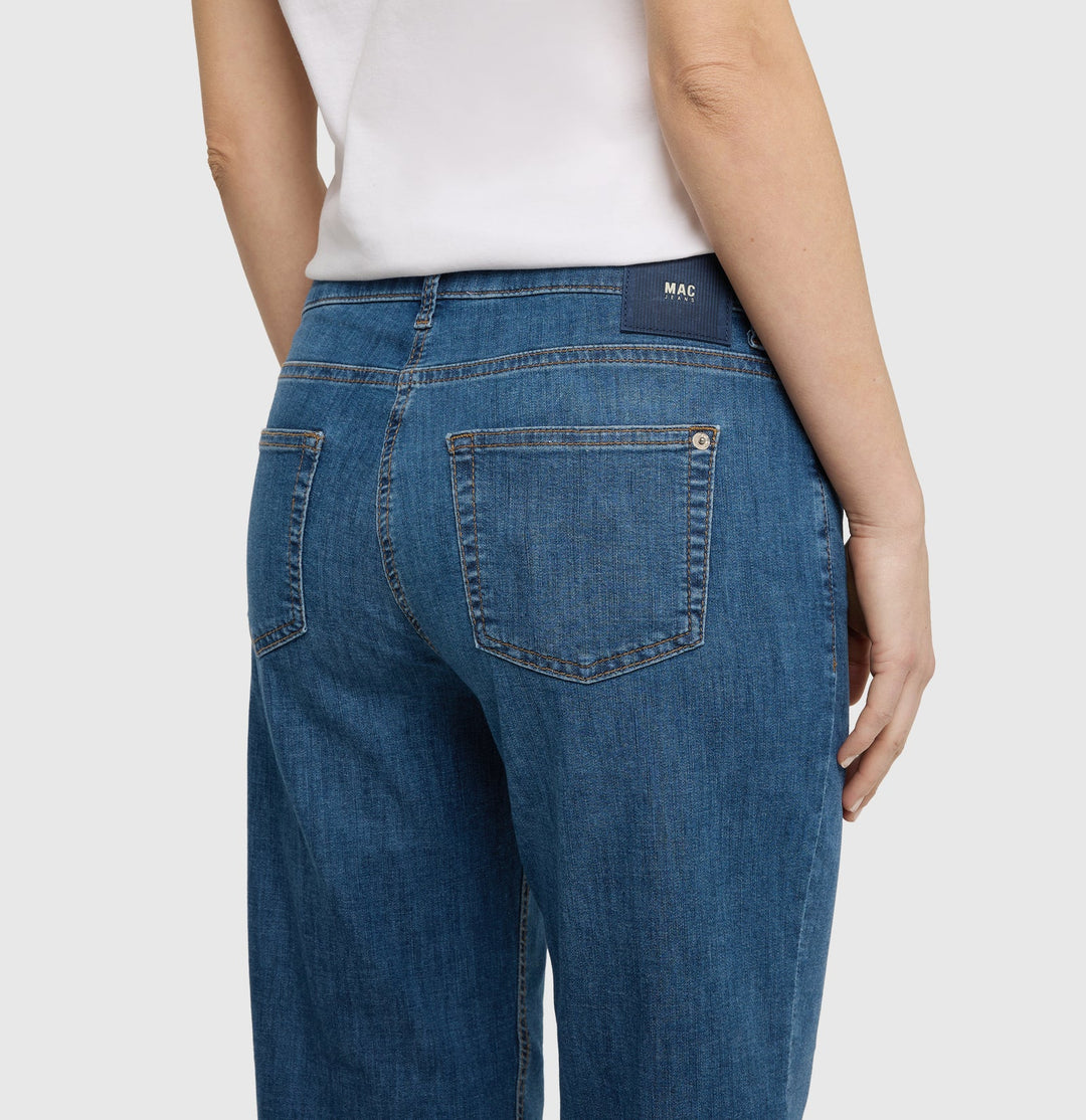 Mac Jeans Culotte Lightweight Basic Blue Stone Denim Jeans