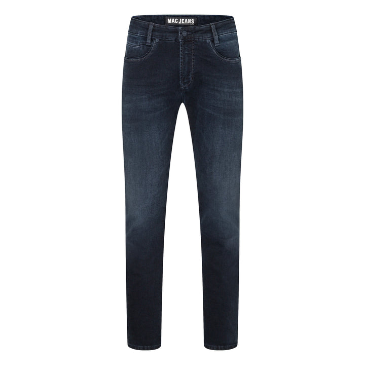 Mac Jeans Arne Pipe Slim Driver Jeans, Blue Black