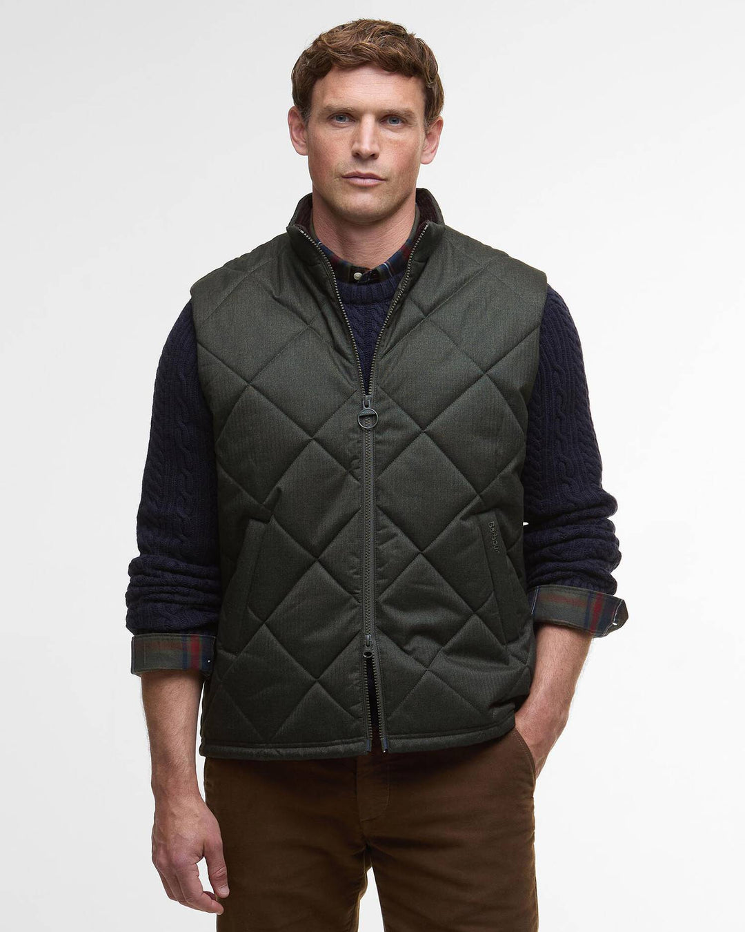 Barbour Winter Finn Gilet, Olive