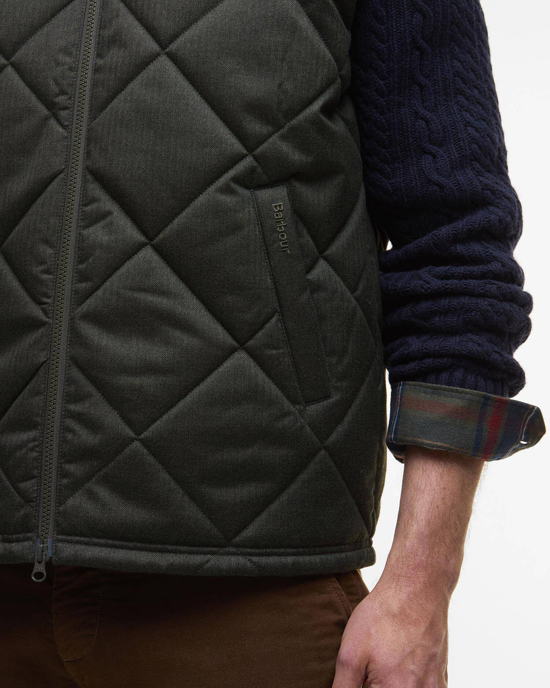 Barbour Winter Finn Gilet, Olive