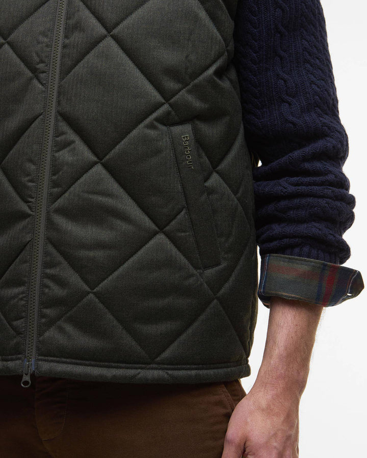 Barbour Winter Finn Gilet, Olive