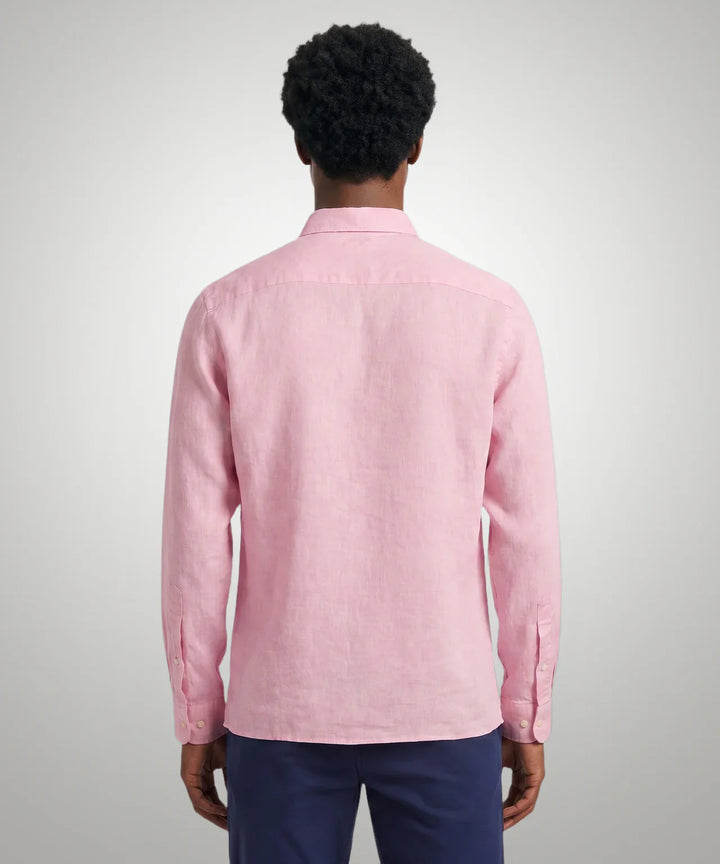 McGregor Pink Cotton & Linen Shirt