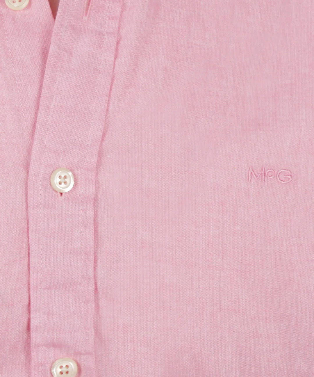 McGregor Pink Cotton & Linen Shirt