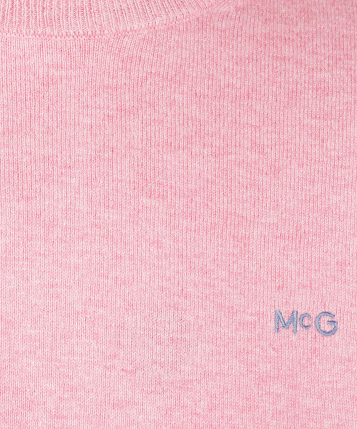 McGregor Light Pink Round Neck Sweater