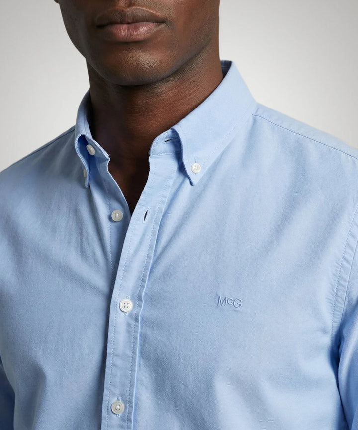 McGregor Light Blue Stretch Oxford Shirt