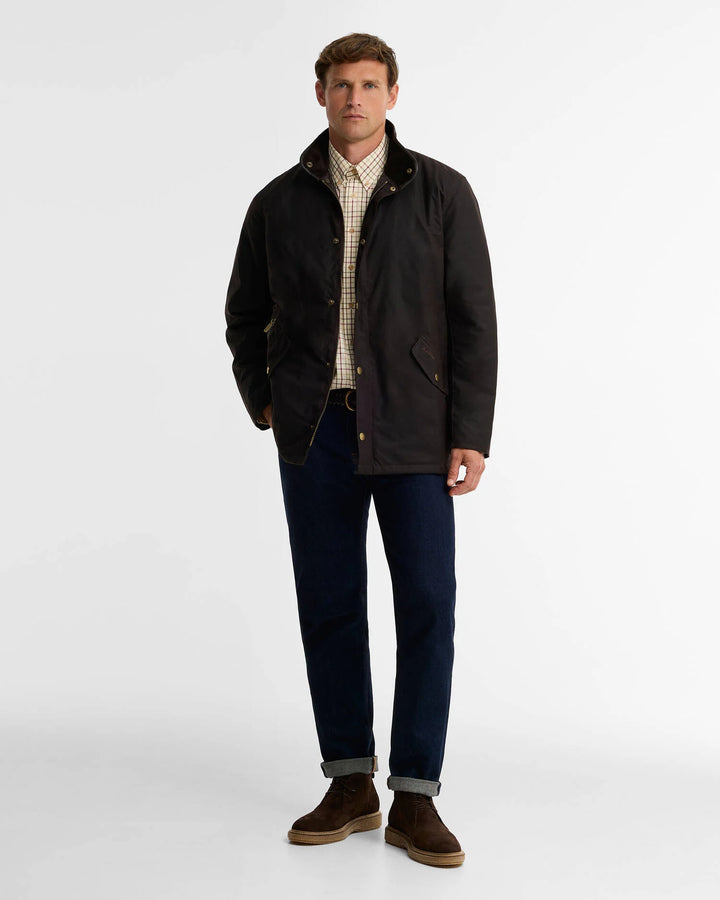 Barbour Prestbury Wax Jacket, Rustic
