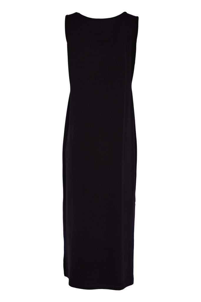 NAYA Black Basic Jersey Dress With Pocket Detail