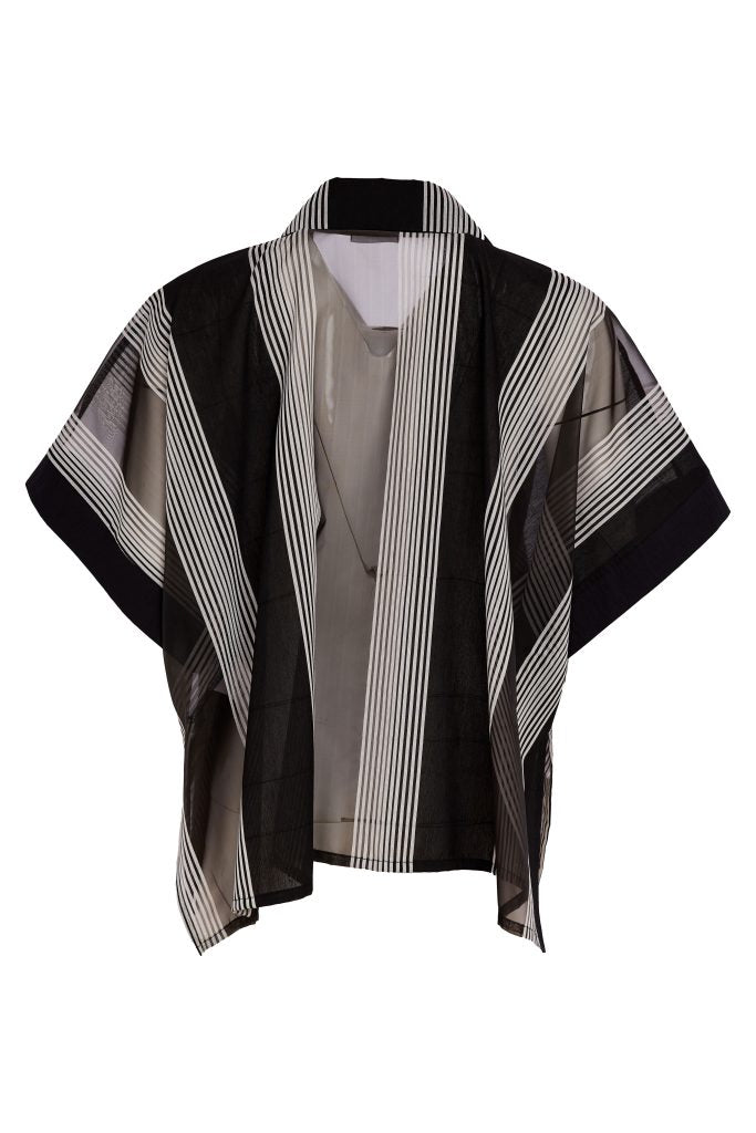 NAYA Stripped Organza Shirt