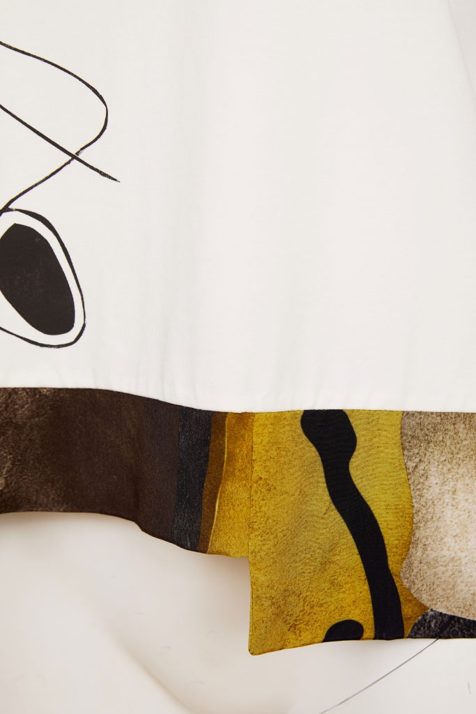 NAYA Oasis Placement Print Top