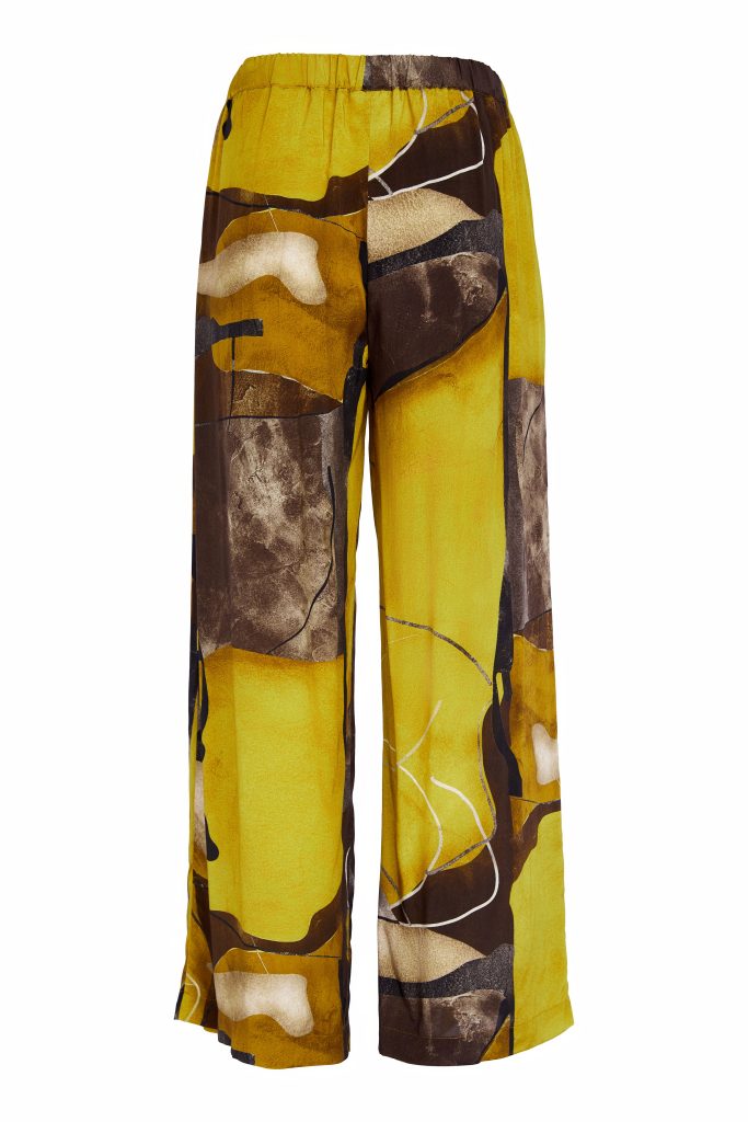 NAYA Oasis Wide Leg Print Pull Up Trousers