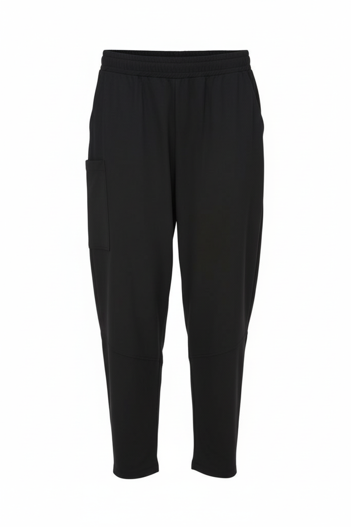 NAYA Black Pull Up Slim Leg Trousers
