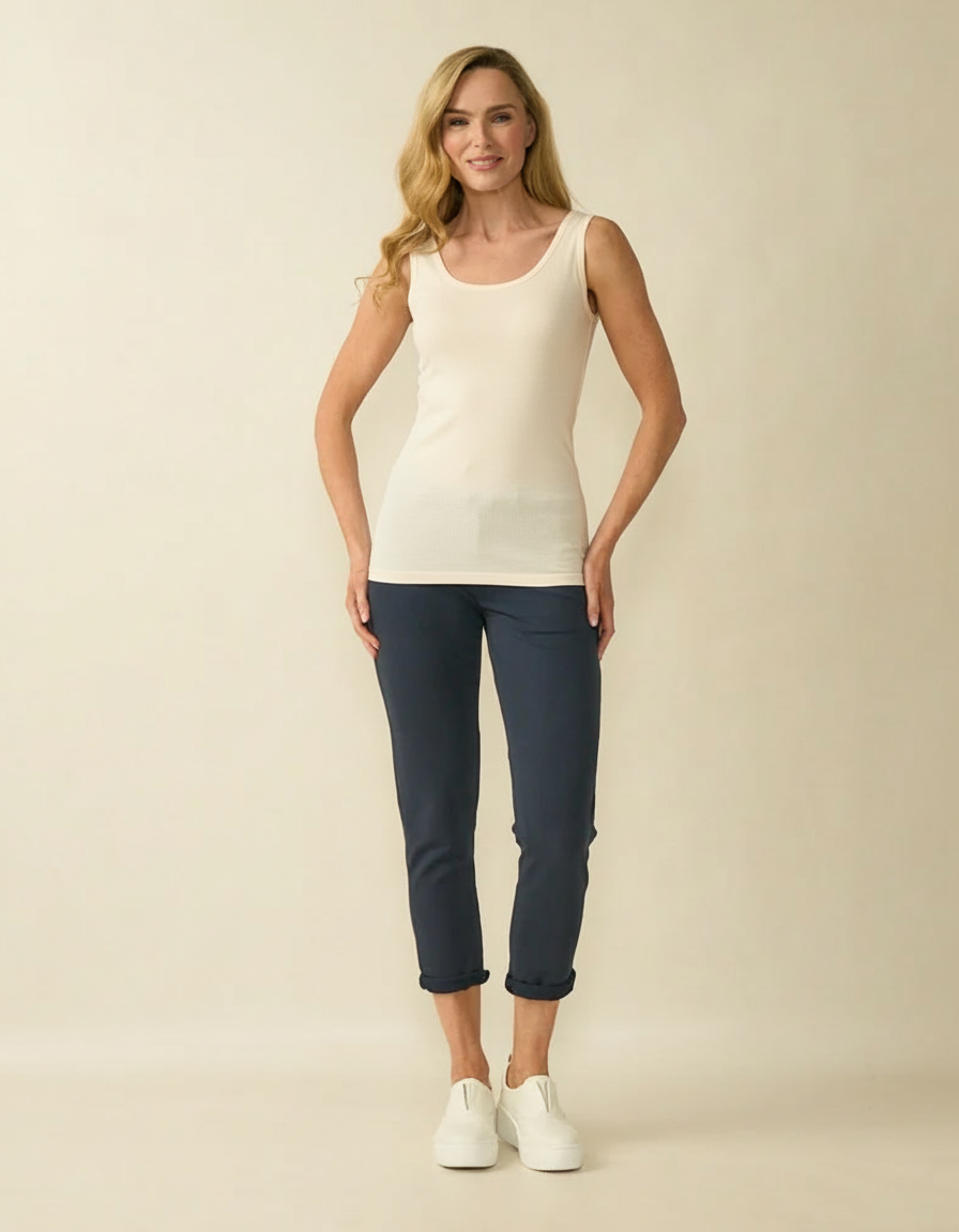 Decollage PIA Basic Cream Vest