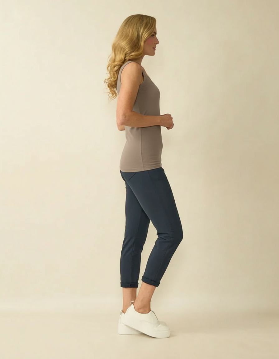 Decollage PIA Basic Taupe Vest