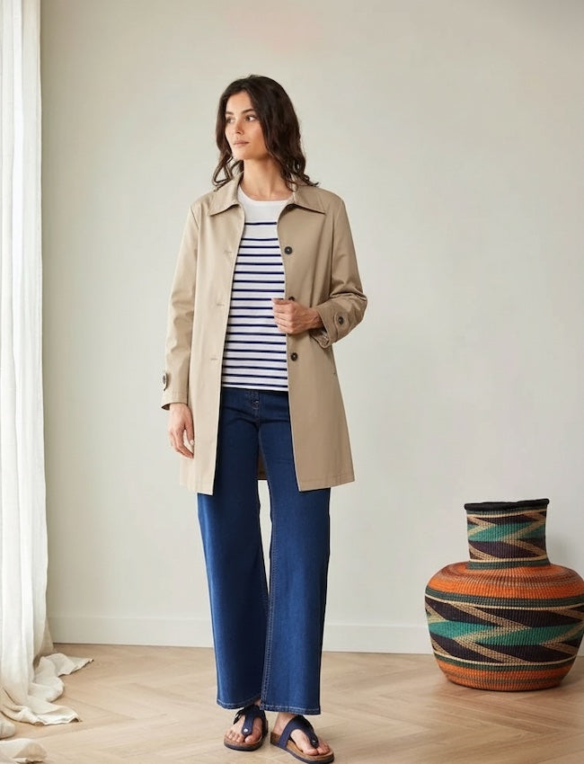 Peruzzi Beige Mac Coat