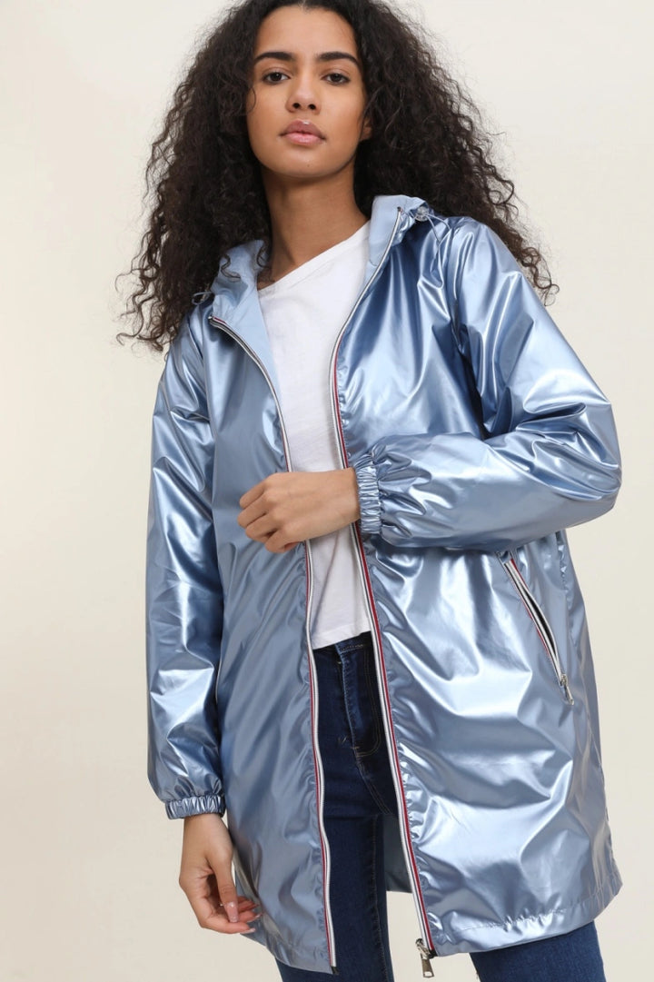 Waterproof Reversible Windbreaker