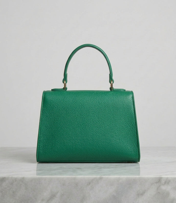Emerald Green Mini Top-Handle Satchel