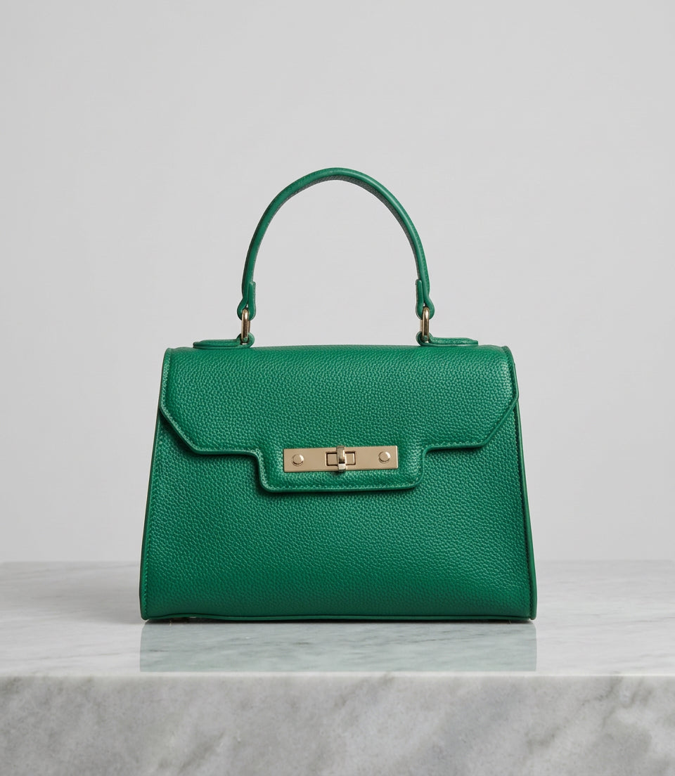 Emerald Green Mini Top-Handle Satchel